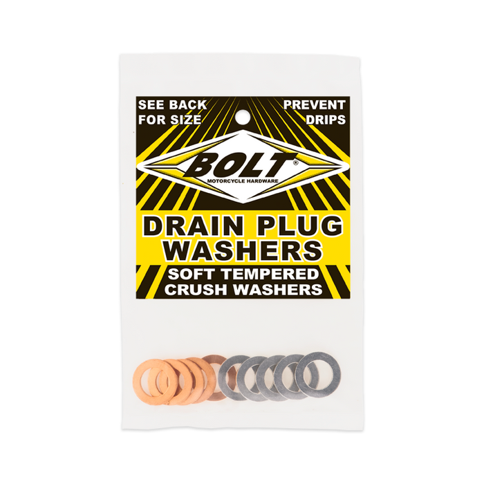 Bolt DPWM12.20-10 Crush Washers 12x20mm 10/Pk 5 Aluminum & 5 Copper