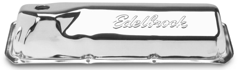 Edelbrock Valve Cover Signature Series Ford 351M-400-351C CI V8 Chrome 4461