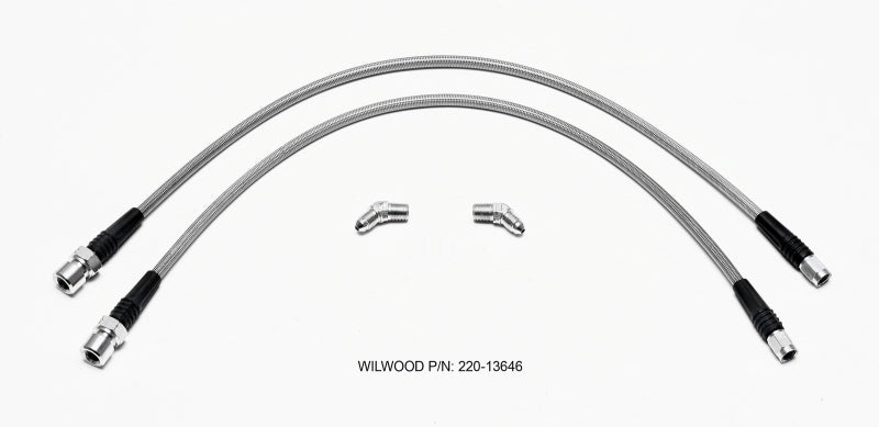 Wilwood Flexline Kit Front 07-11 BMW 3 Series 220-13646