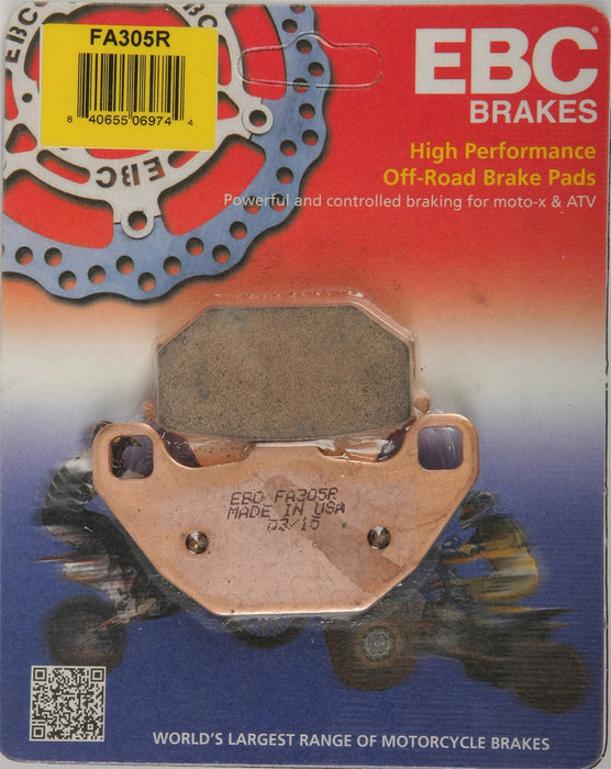 EBC Brakes FA305R Disc Brake Pad Set