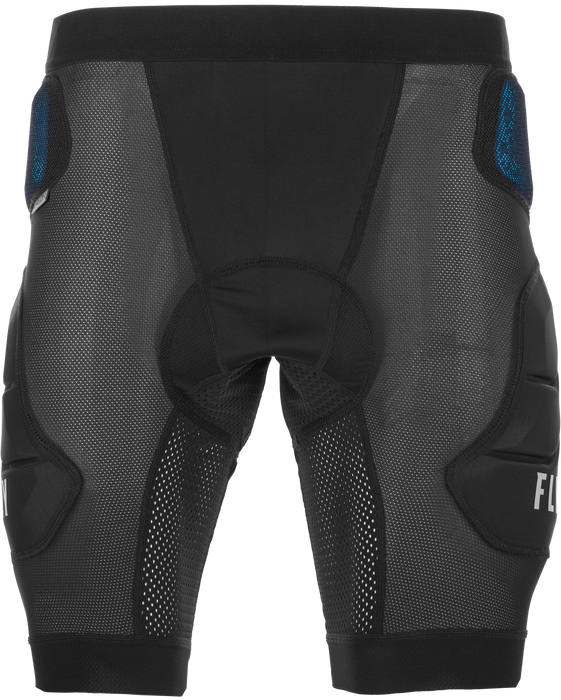 Fly Racing CE Barricade Impact Shorts (Medium) Black