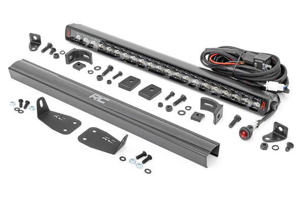Rough Country Led Light Bumper Mount 20&Quot; Spectrum Single Row Fits Ford Bronco Sport (21-23) 82036