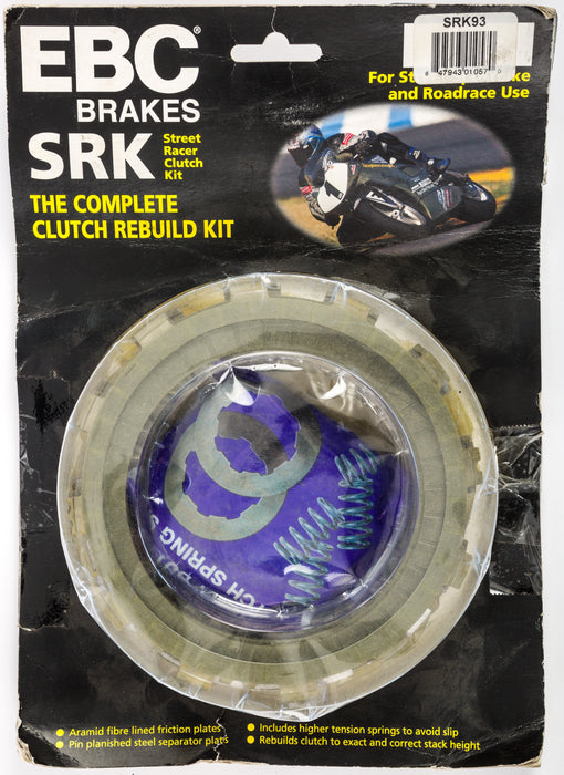 EBC SRK Complete Clutch Rebuild Kit For 07-08 YAMAHA YZF-R1