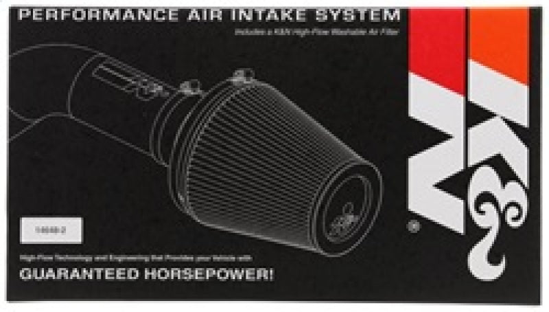 K&N 11 compatible with Jeep Grand Cherokee 5.7L V8 / 11 Compatible with Dodge Durango 5.7L V8 High Flow Performance Intake Kit 77-1563KP