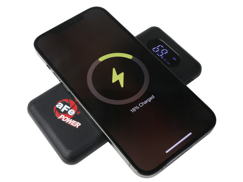 aFe Wireless 10,000 MAH Power Bank w/Digital Display 40-10248