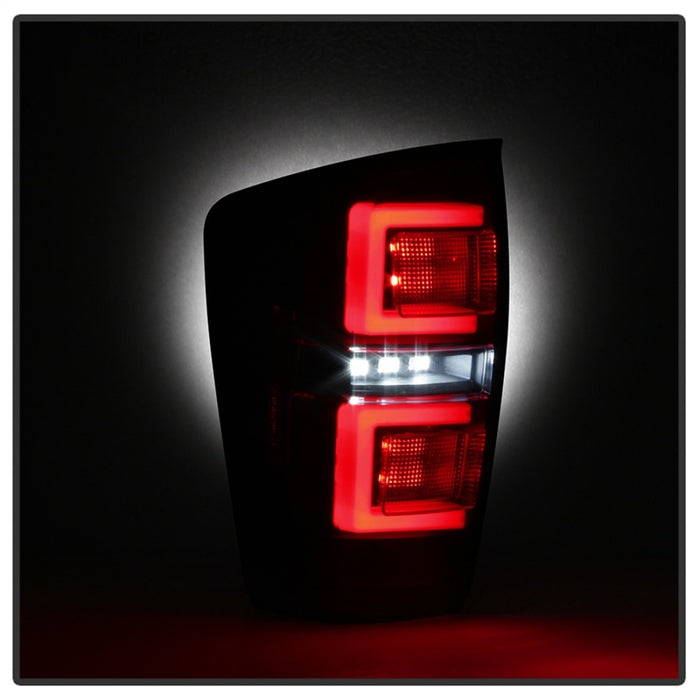 Spyder 16-17 Toyota Tacoma LED Tail Lights Black Smoke (ALT-YD-TT16-LED-BSM) 5085740