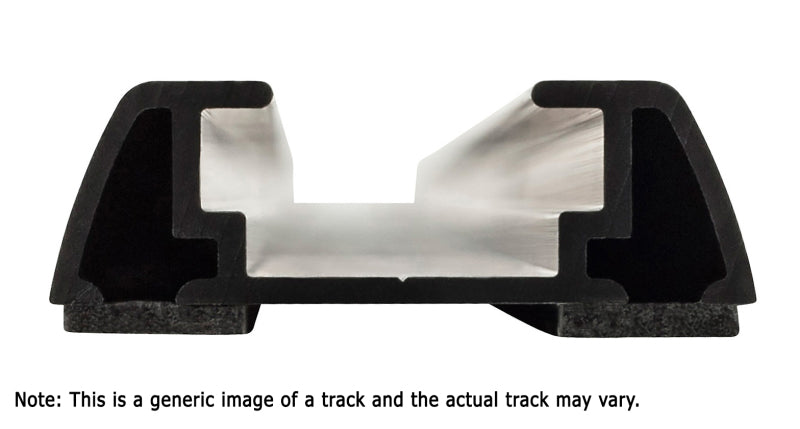 Rhino-Rack RTV Tracks w/Hardware & End Caps 58.3in Pair RTV148