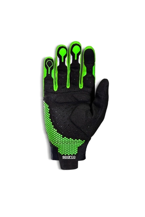 Sparco Gloves Hypergrip+ 11 Black/Green 00209511NRVF