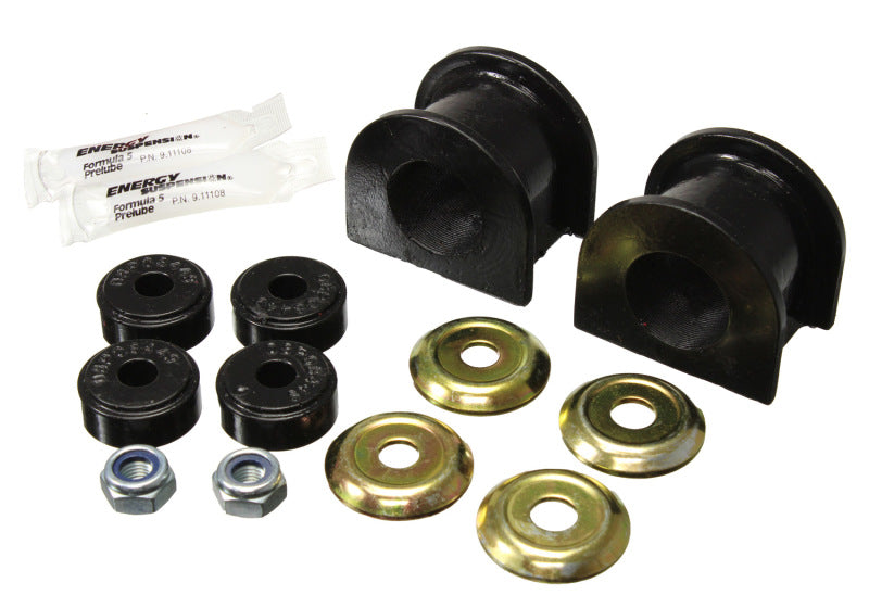 Energy Suspension 05-15 Toyota Tacoma 2WD 30mm Front Sway Bar Bushing Set Black 8.5153G