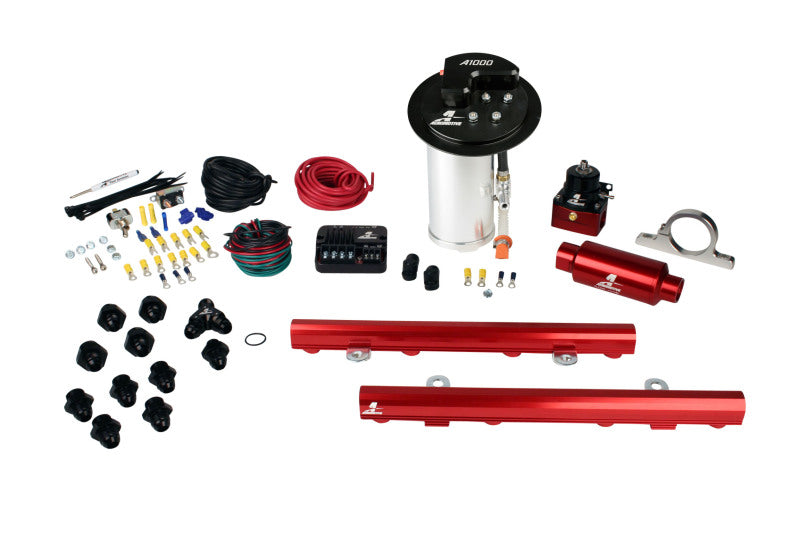 Aeromotive 10-17 Mustang GT Stealth A100 Street Fuel Pump System w/Fuel Rails 17325