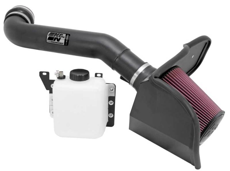 K&N 10-12 Ford F150 SVT Raptor 6.2L V8 High Flow Performance Intake Kit 77-2579KTK