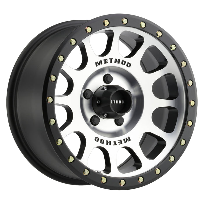 Method MR305 NV 17x8.5 0mm Offset 5x150 116.5mm CB Machined/Black Street Loc Wheel MR30578558300