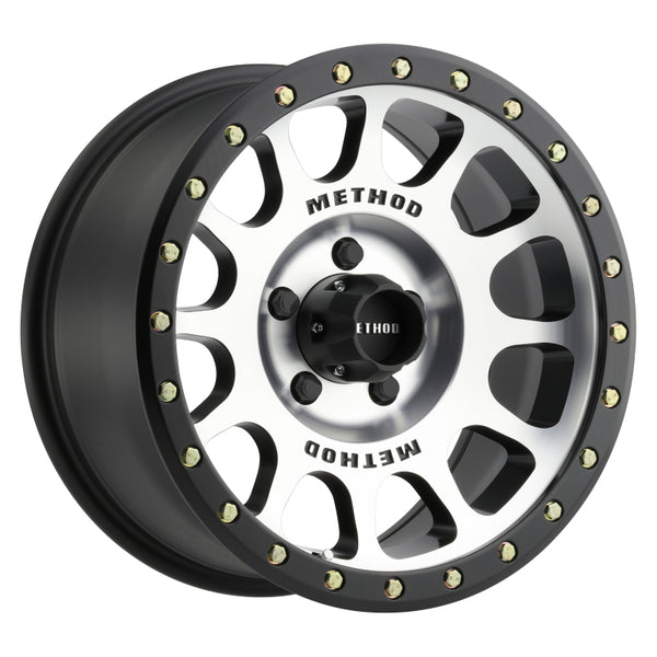 Method MR305 NV 16x8 0mm Offset 5x4.5 83mm CB Machined/Black Street Loc Wheel MR30568012300