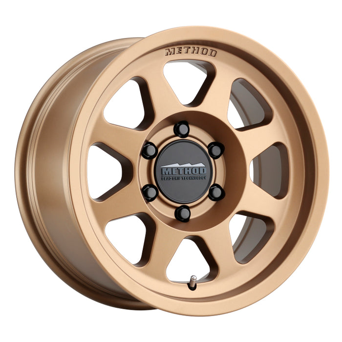 Method MR701 17x7.5 +50mm Offset 6x130 84.1mm CB Method Bronze Wheel MR70177563950