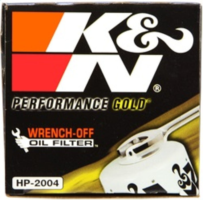 K&N 87-92 Supra Non-Turbo / 99-04 Grand Cherokee 4.0 Performance Gold Oil Filter HP-2004