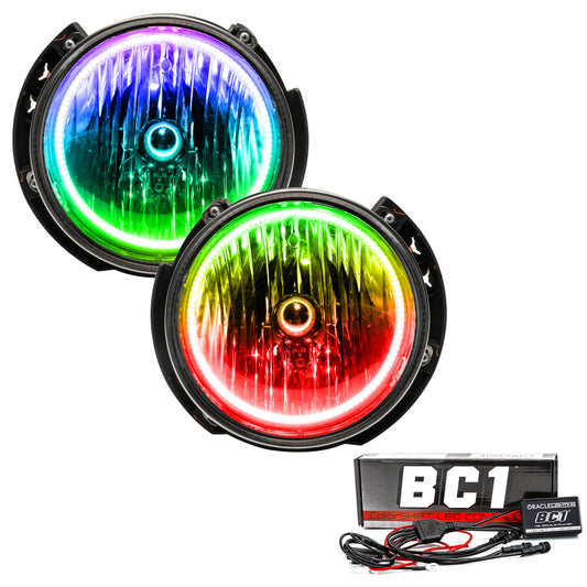 Oracle 07-16 compatible with Jeep Wrangler JK SMD HL ColorSHIFT w/ BC1 Controller SEE WARRANTY 7079-335