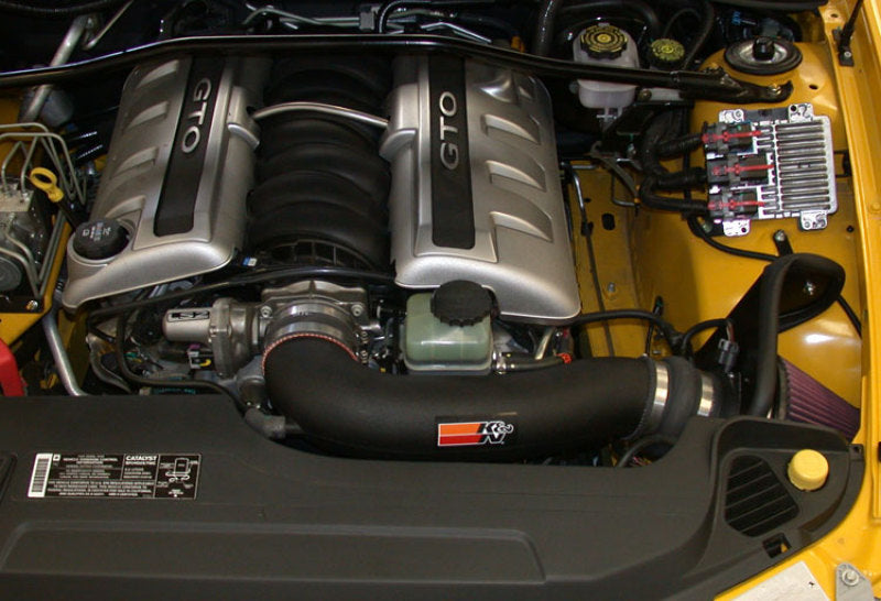 K&N 06 Pontiac GTO V8-6.0L Aircharger Performance Intake 63-3053