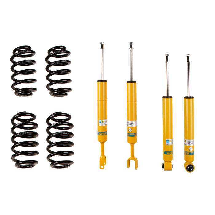 Bilstein B12 2002 Audi A4 Quattro Le Mans Front and Rear Suspension Kit 46-188496