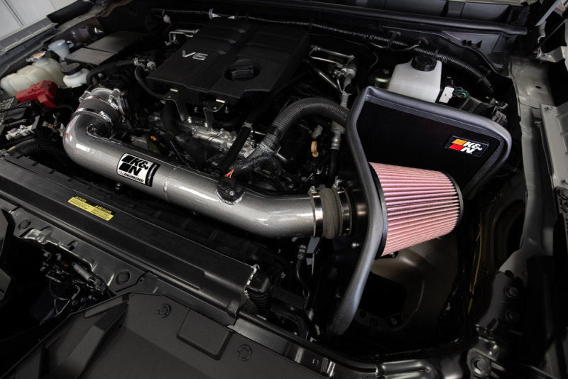 K&N 2022 Compatible with Nissan Frontier V6 3.8LPerformance Air Intake System 77-6018KC