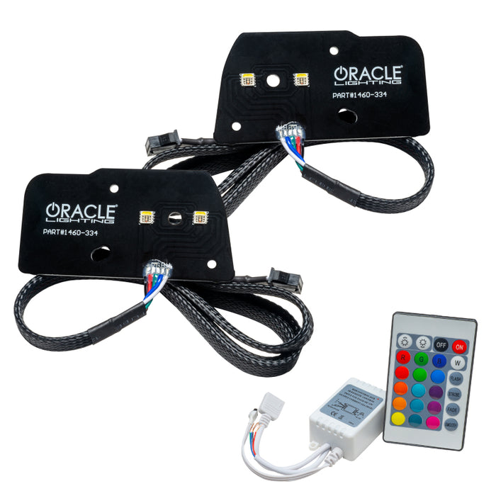 Oracle 21-22 Ford F-150 ColorSHIFT RGB+W Headlight DRL Upgrade Kit w/ Simple Controller SEE WARRANTY 1460-504