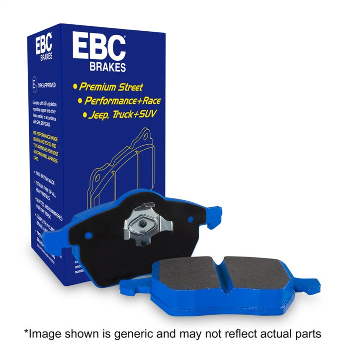 EBC 11-15 Chevrolet Camaro 6.2L Bluestuff Front Brake Pads DP51895NDX