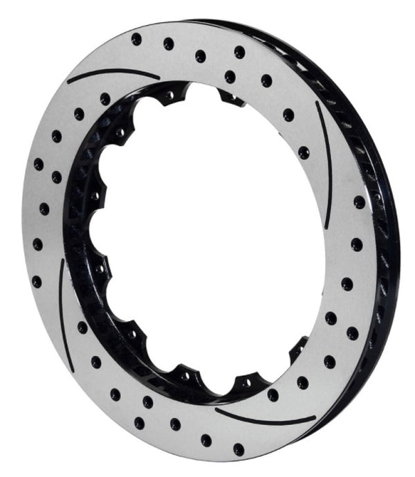 Wilwood Rotor-SRP48 SPC-37-LH-BLK-Drill 12.44 x 1.19 12 on 7.00in 160-12158-BK