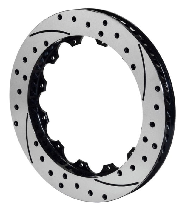 Wilwood Rotor-SRP48 SPC-37-LH-BLK-Drill 12.44 x 1.19 12 on 7.00in 160-12158-BK