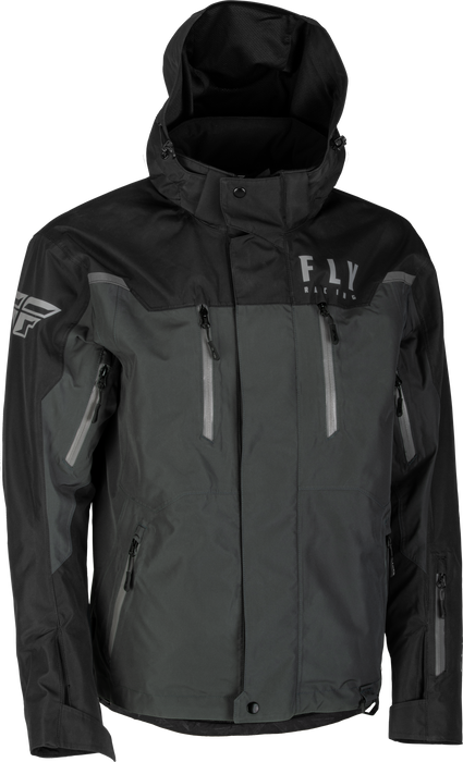 Fly Racing 2023 Incline Jacket (Black/Charcoal, Medium)