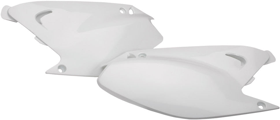 Acerbis Side Panel Set (White) for 03-07 Kawasaki KX250