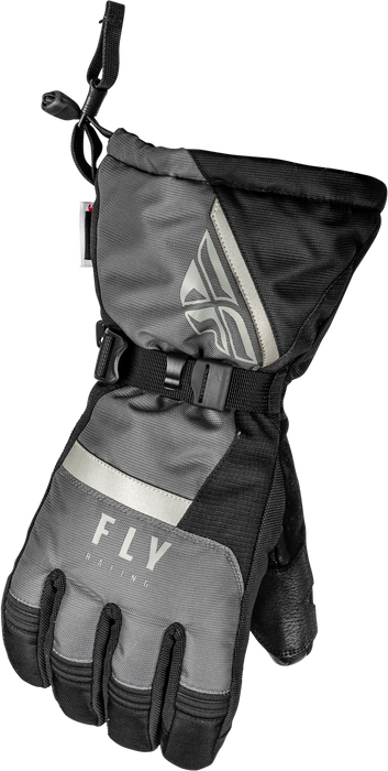 Fly Racing 2023 Snow Cascade Glove (Black/Grey, 3X-Large)