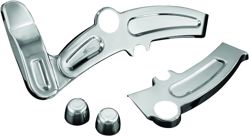 Kuryakyn Boomerang Frame Covers 08-17 Softails Chrome 7773