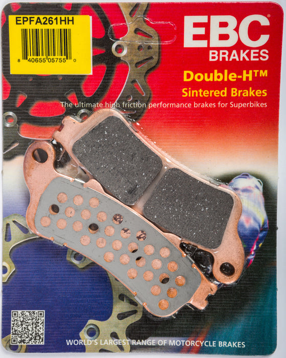 EBC Brakes EPFA261HH EPFA Double H Sintered Disc Brake Pad