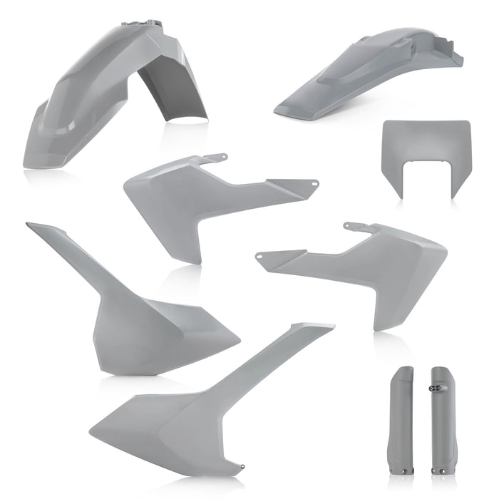 Acerbis Full Plastic Kit (GREY) For 19 HUSQVARNA TE300i