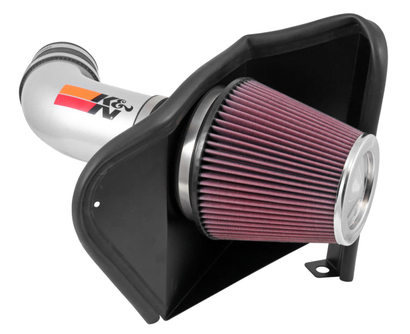 K&N 12-15 compatible with Jeep Grand Cherokee SRT 8 6.4L V8 High Flow Performance Intake Kit 77-1567KS