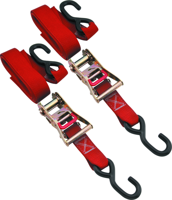 BikeMaster Tiedown 1-1/2 Ratchet Red 100519