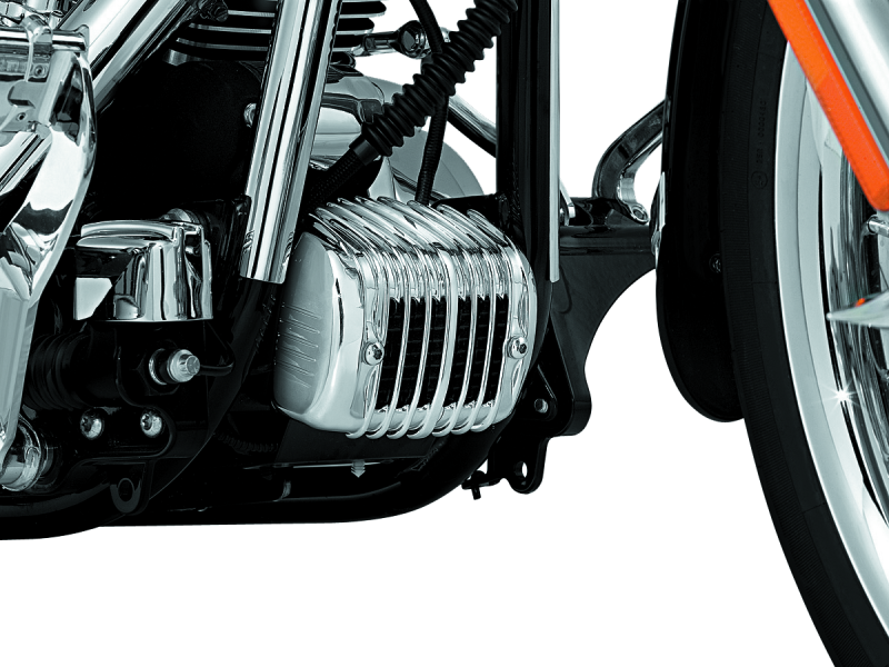 Kuryakyn Regulator Cover 01-17 Softail Chrome 7839