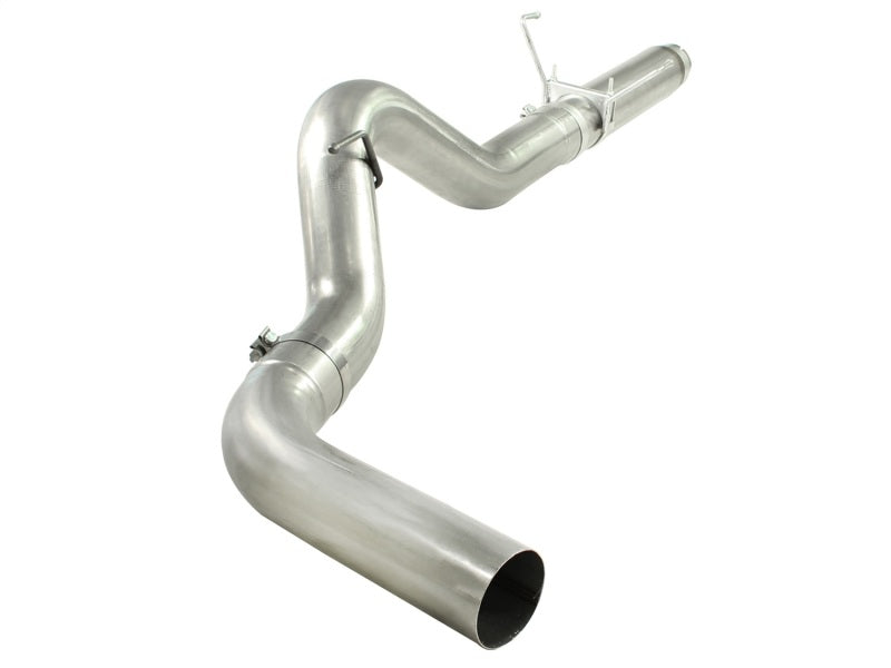 aFe MACHForce XP 5in DPF-Back 409SS Exhaust Compatible with Dodge Diesel Trucks 07.5-12 L6-6.7L (td) No Tip 49-42016