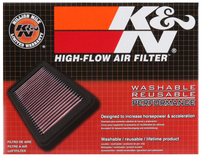 K&N 2020 Hyundai Venue L4-1.6L F/I Replacement Air Filter 33-5103