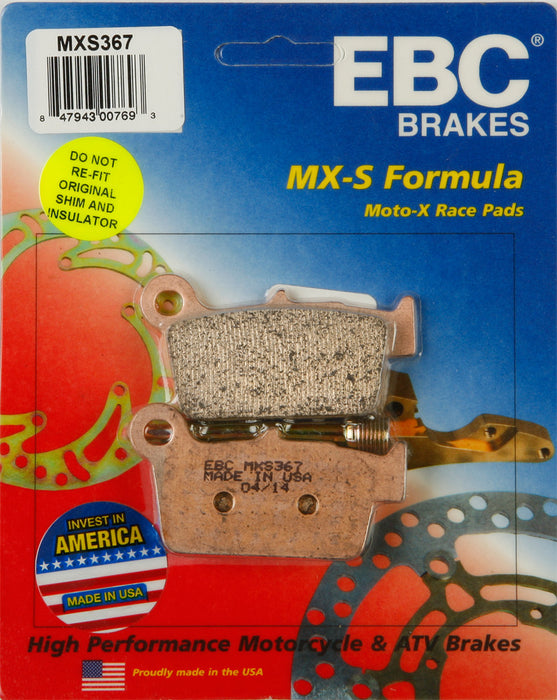 EBC Brakes MXS367 Moto X Race Pad Set