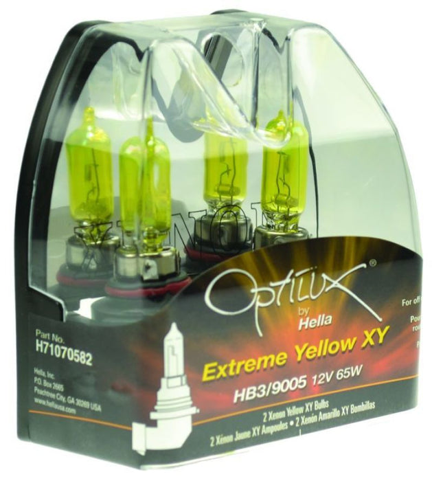 Hella Optilux HB3 9005 12V/65W XY Xenon Yellow Bulb H71070582