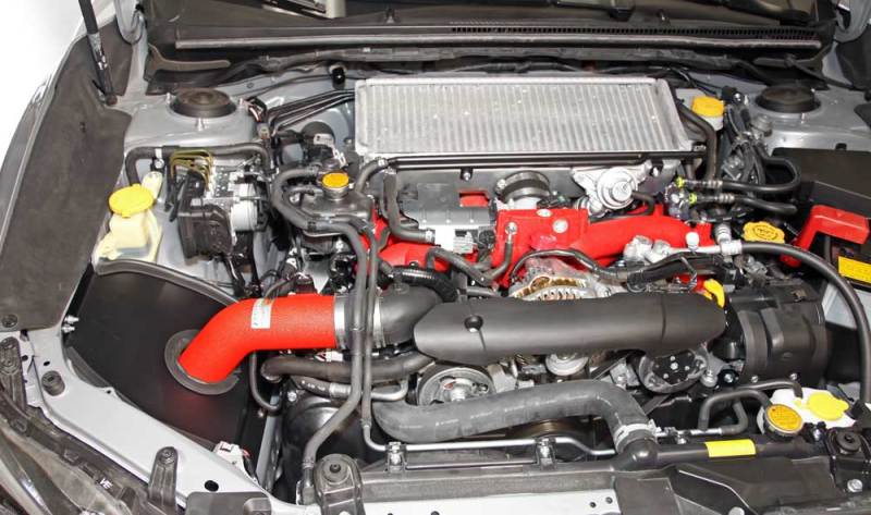 K&N 2015 Subaru WRX-STI 2.5L H4 Red Typhoon Short Ram Intake 69-8007TWR