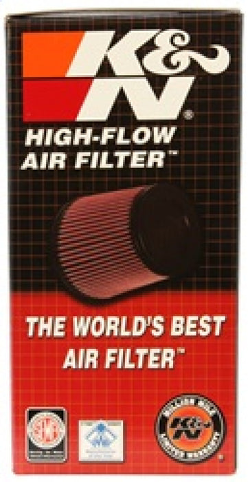 K&N Universal Clamp-On Air Filter: High Performance, Premium, Washable, Replacement Engine Filter: Flange Diameter: 2.0625 In, Filter Height: 5 In, Flange Length: 2.5 In, Shape: Round, RU-1780