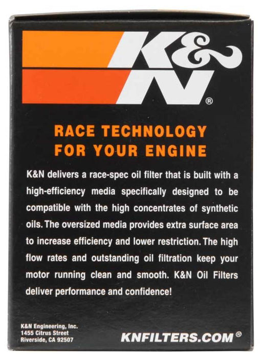 K&N Motorcycle Oil Filter: High Performance, Premium, Designed to be used with Synthetic or Conventional Oils: Fits Select Harely Davidson Motorcycles, KN-170C