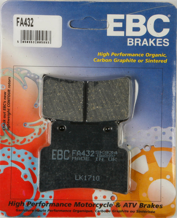 EBC Brakes FA432 Disc Brake Pad Set