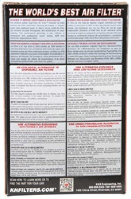 K&N Engine Air Filter: High Performance, Premium, Powersport Air Filter: Fits 1999-2012 YAMAHA (YFM400, YFM250 Big Bear, YFM250 Bruin, YFM400, YFM250 Bear Tracker, YFM400 Big Bear) YA-4001