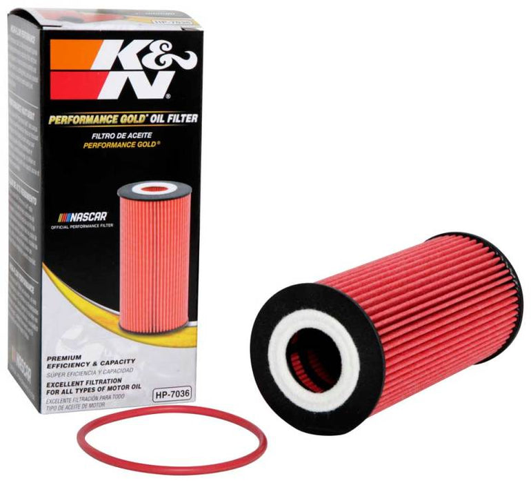 K&N Performance Oil Filter for 09-16 Porsche HP-7036
