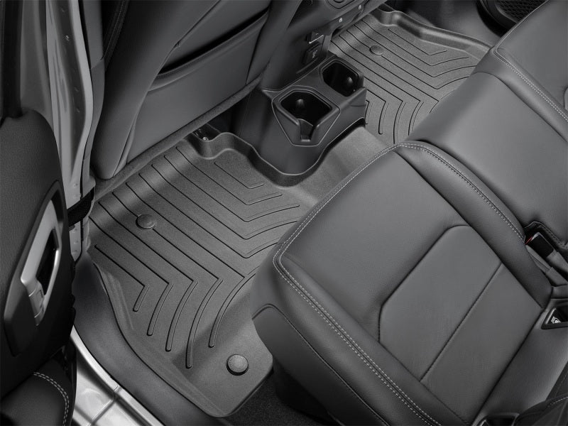 WeatherTech 2020+ compatible with Jeep Gladiator Rear Floorliner HP Black 4413134IM