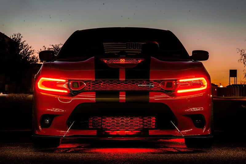 Oracle 15-21 Compatible with Dodge Charger RGB+W DRL Headlight DRL Kit ColorSHIFT w/ Simple Cntrl SEE WARRANTY 1443-504