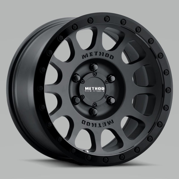 Method MR305 NV 17x8.5 0mm Offset 6x5.5 108mm CB Double Black Wheel MR305785601000