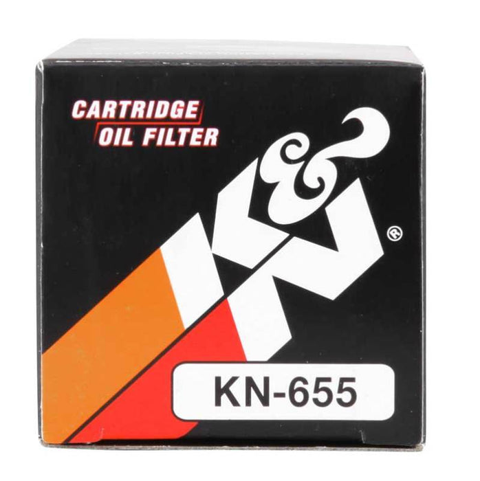 K&N Motorcycle Oil Filter: High Performance, Premium, Designed to be used with Synthetic or Conventional Oils: Fits Select KTM, Husqvarna Vehicles, KN-655